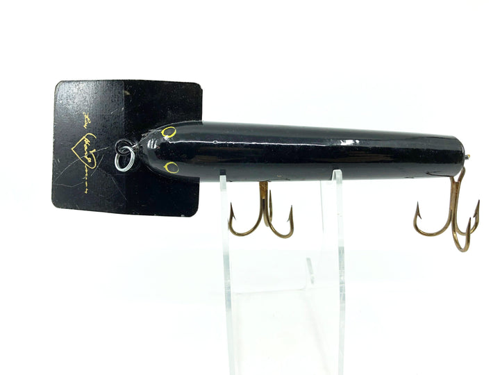 Len Hartman Musky Lure in Black and White Color