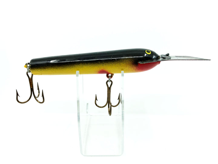 Len Hartman Long Musky Lure in Black and White Color
