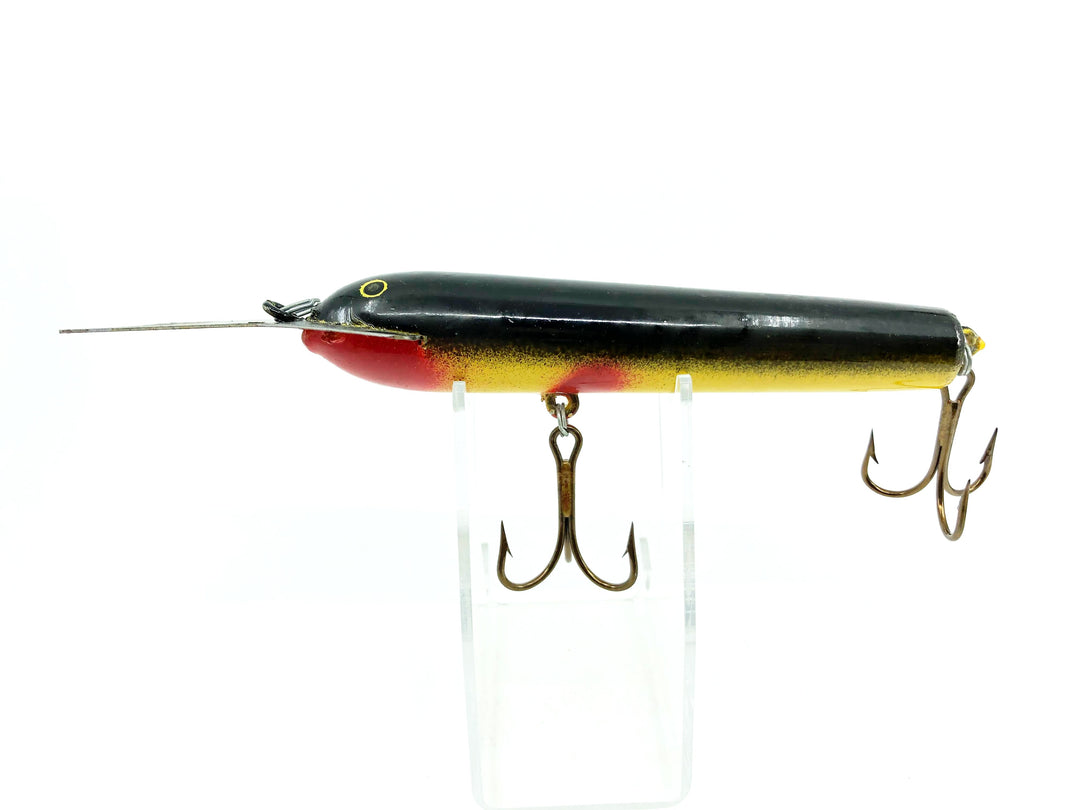 Len Hartman Long Musky Lure in Black and White Color