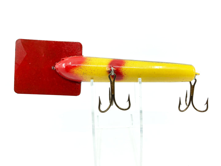 Len Hartman Long Musky Lure in Black and White Color