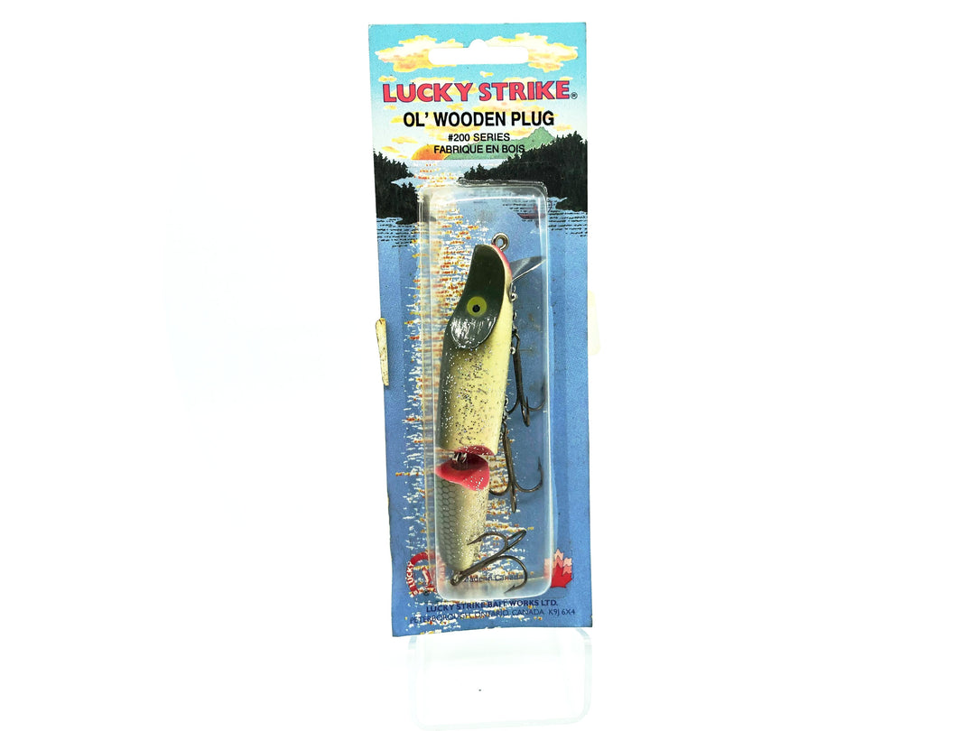 Lucky Strike Jointed Pikie Silver Flash Color Old Stock New on Card