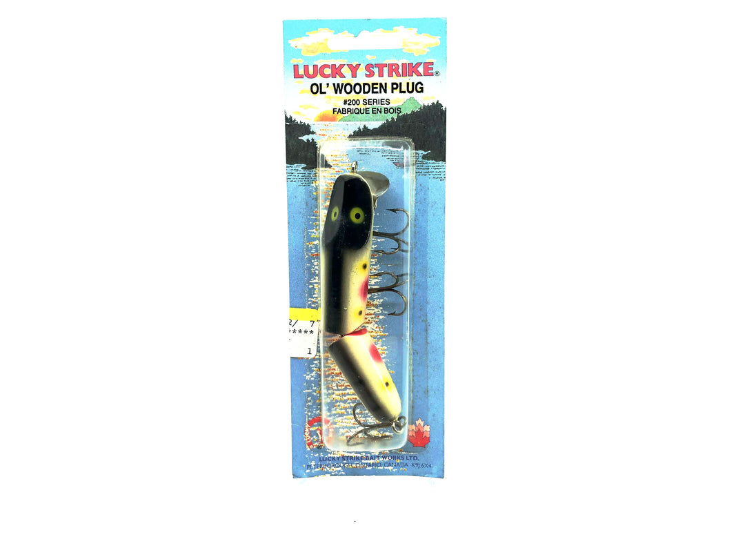 Lucky Strike Jointed Pikie Strawberry Color Old Stock New on Card