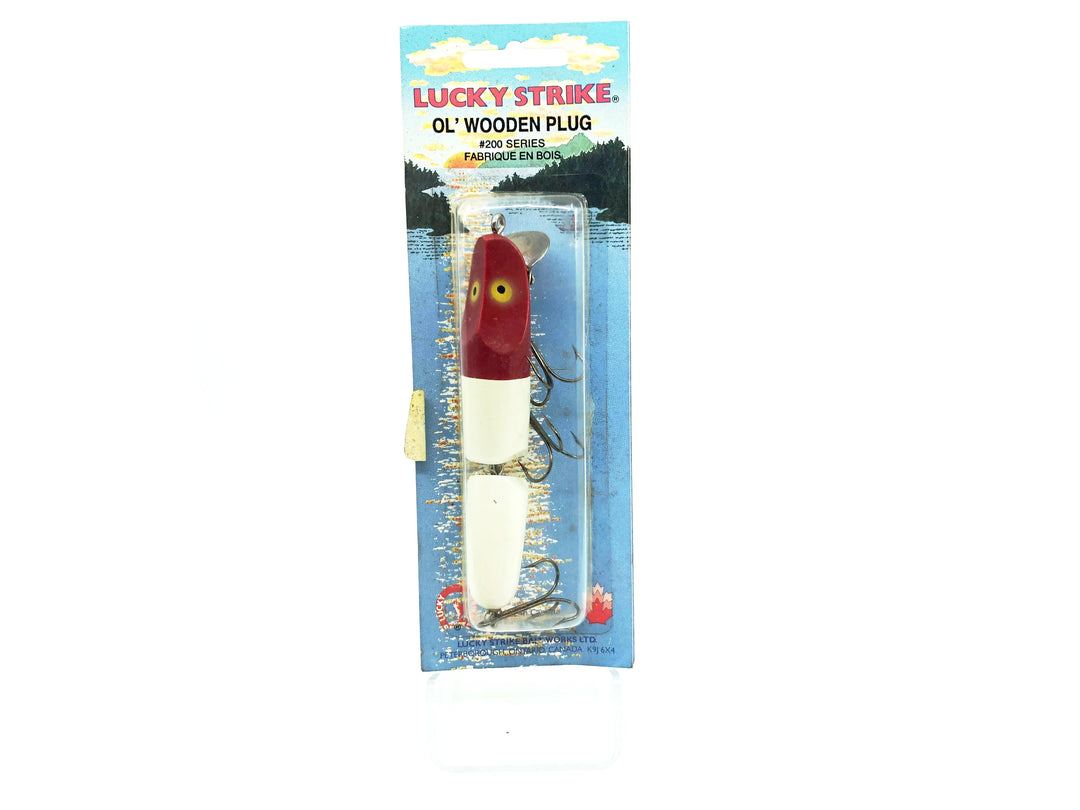 Lucky Strike Jointed Pikie Red and White Color Old Stock New on Card