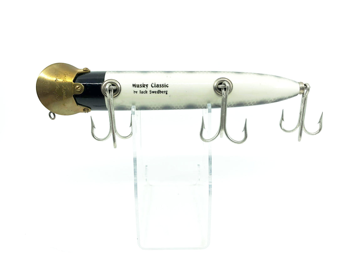 Jack Swedberg Musky Vamp Black Pike Color Glass Eyes