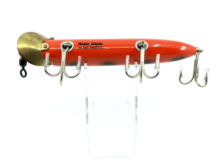 Jack Swedberg Musky Vamp Orange Black Spots Color Glass Eyes