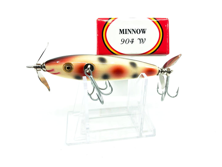 Luhr-Jensen South Bend Wooden Minnow NFLCC 2004 Strawberry Color with Box