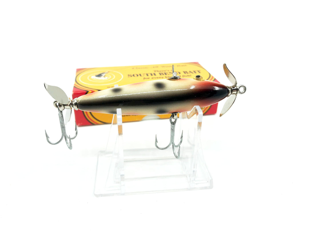 Luhr-Jensen South Bend Wooden Minnow NFLCC 2004 Strawberry Color with Box