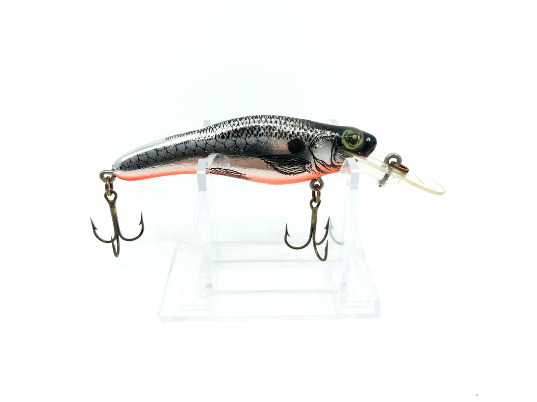 Crankbait Corp Fingerling Chrome Shad Chrome Back/Black Belly Color 23-FF