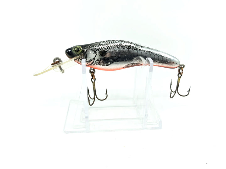 Crankbait Corp Fingerling Chrome Shad Chrome Back/Black Belly Color 23-FF