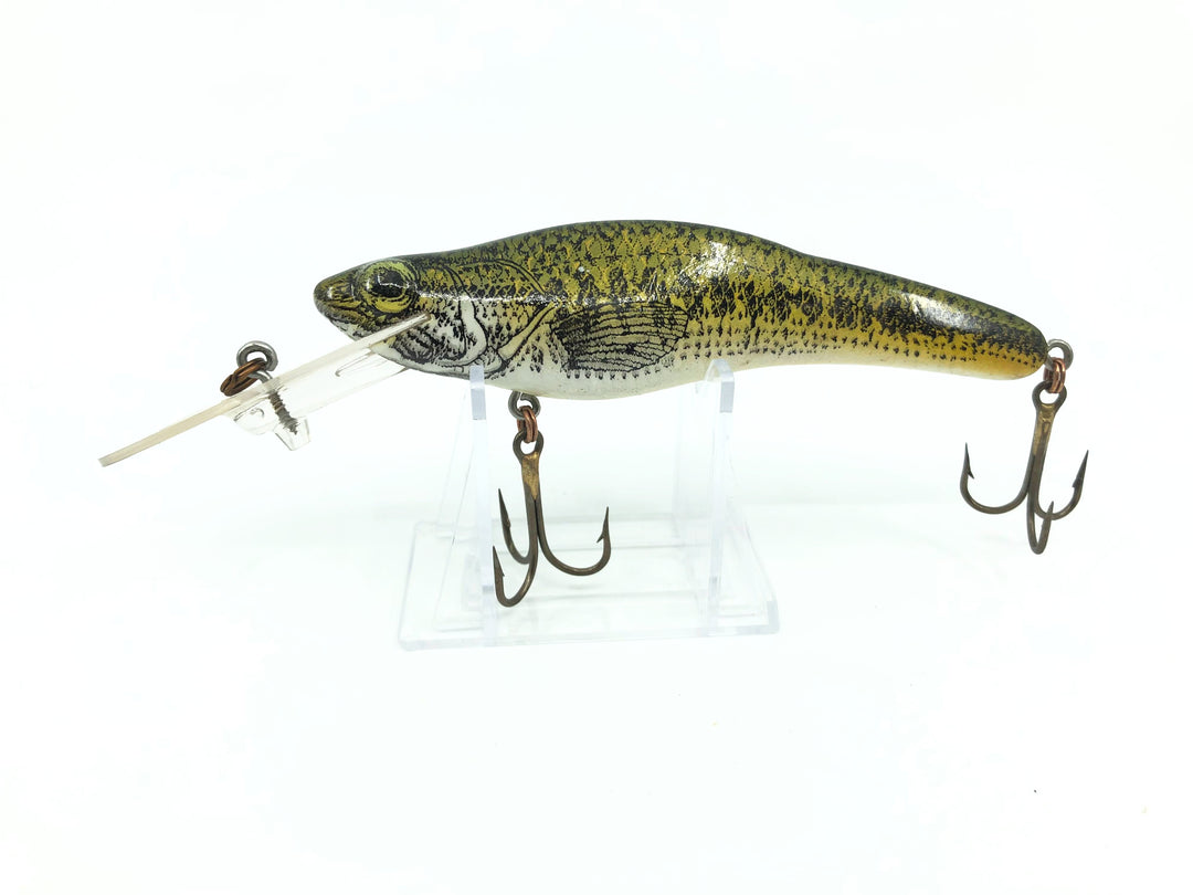 Crankbait Corp Fingerling "Yearling" 5" Size Chartreuse Largemouth Bass Color 5