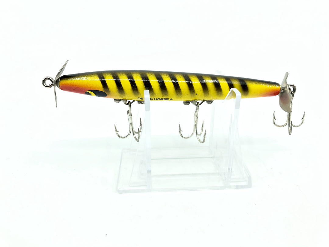Smithwick Devils Horse Wooden Yellow Black Stripes Color