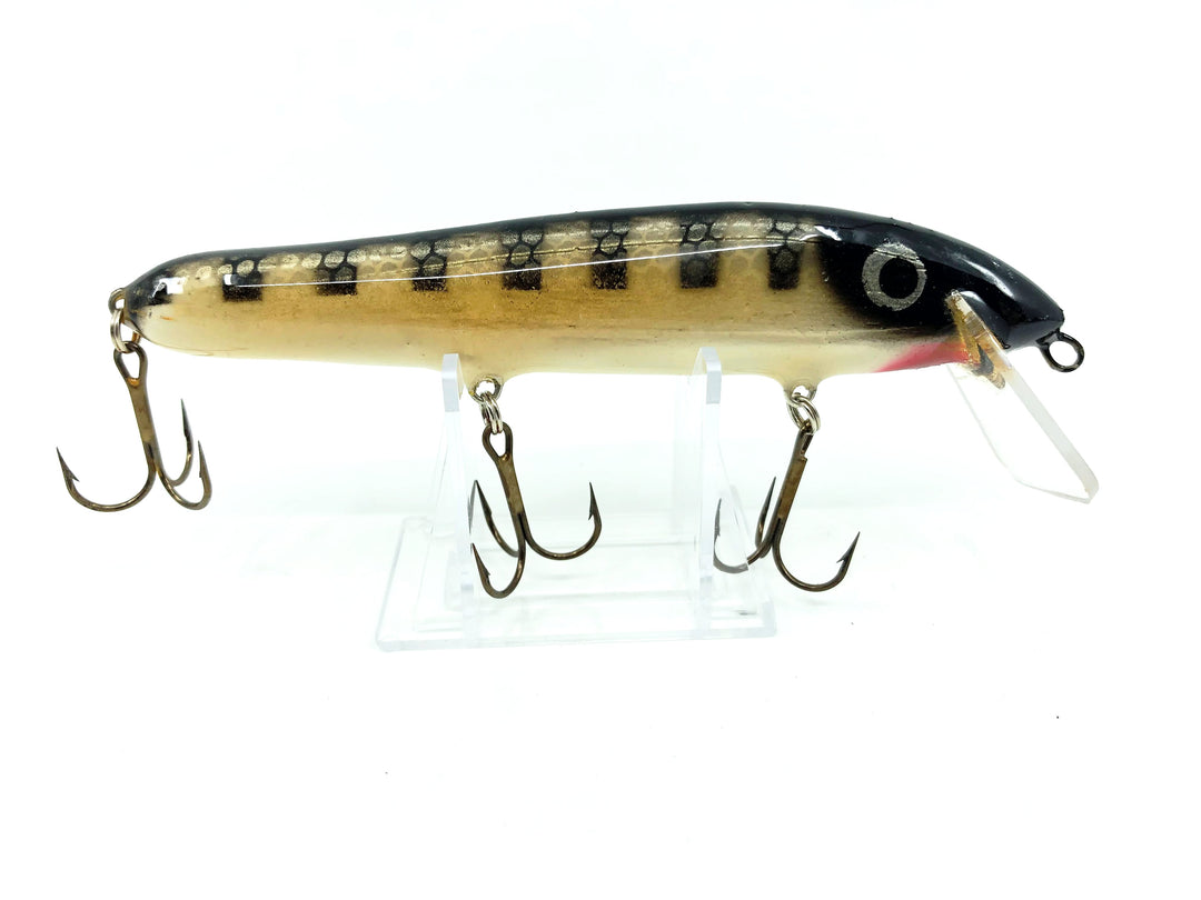 Crane 206 Musky Lure Black White Belly Color