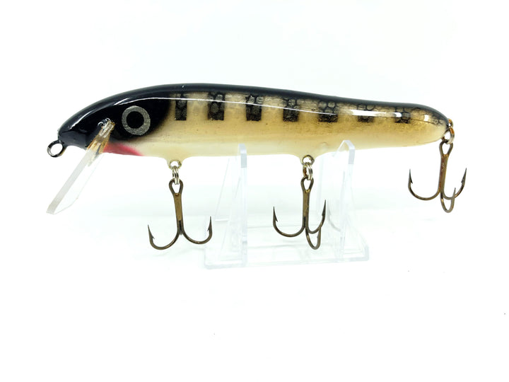 Crane 206 Musky Lure Black White Belly Color