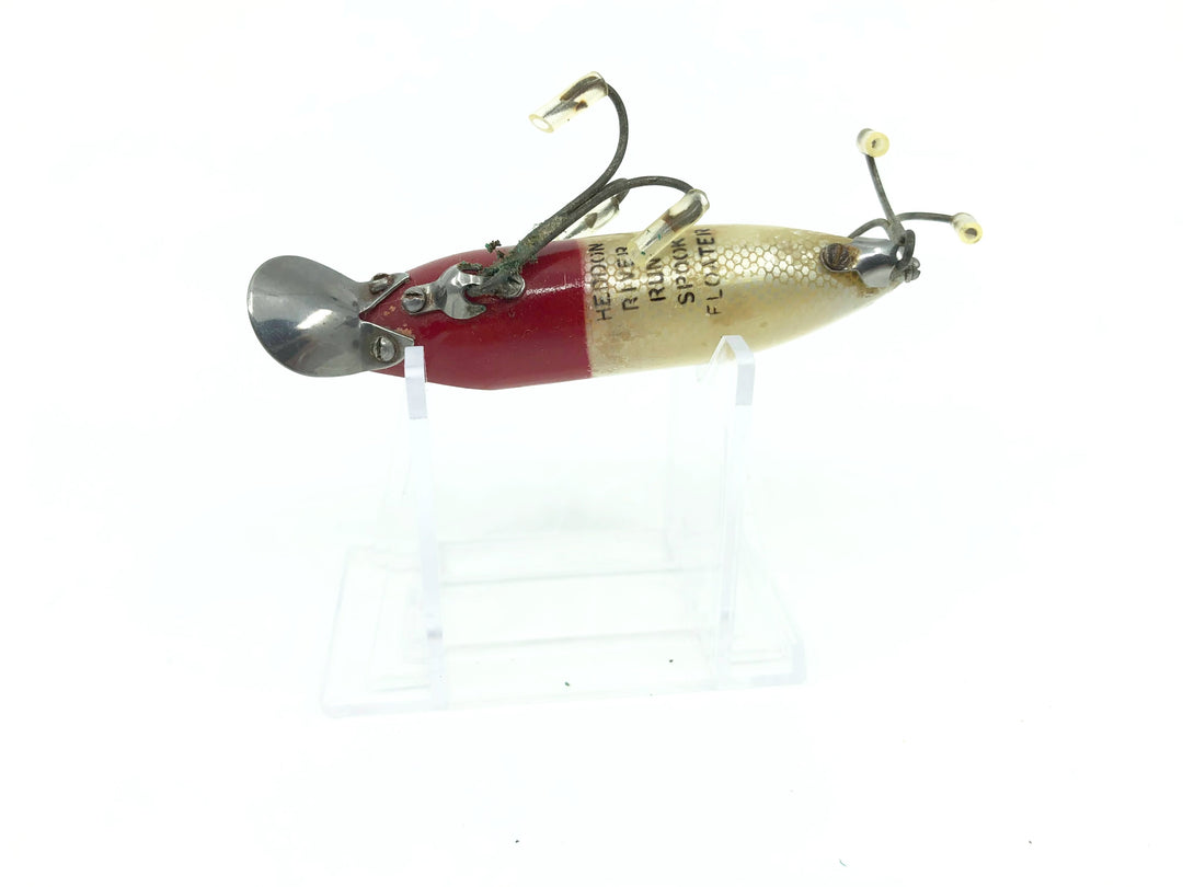 Heddon River Runt Spook Sinker 9110 RH Red Head White Body Color