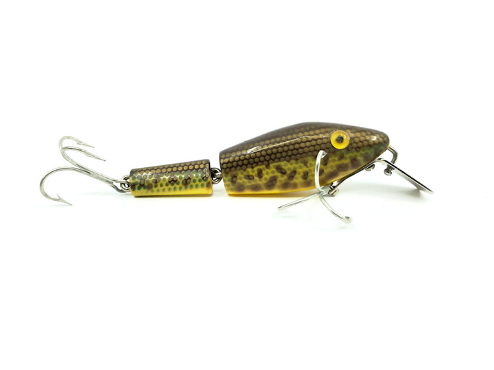L & S Pike Master Sinker 30 Yellow Body Brown Speckles Color
