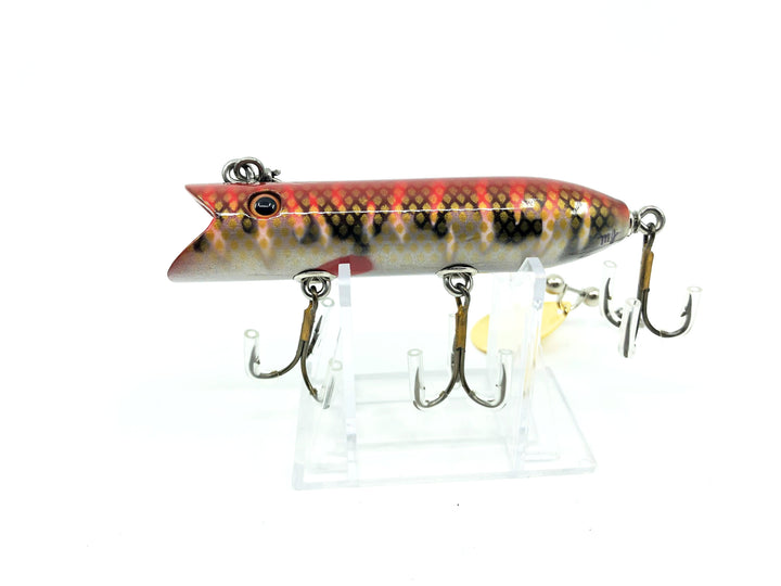 Chautauqua Special Order Wooden Castrolla Minnow in Bloodback Color