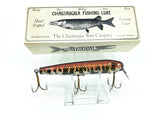 Chautauqua Special Order Wooden Skinny Minnow in Bloodback Color