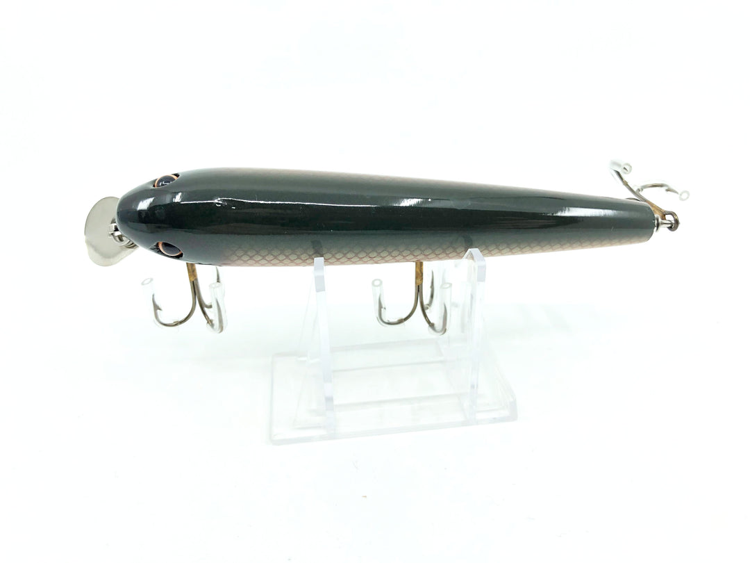 Chautauqua Special Order Wooden Skinny Minnow in Ruby Chub Color