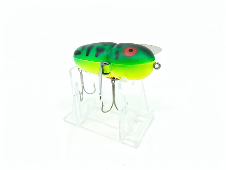 Heddon Crazy Crawler 9120 GRA Fluorescent Green Crawdad Color