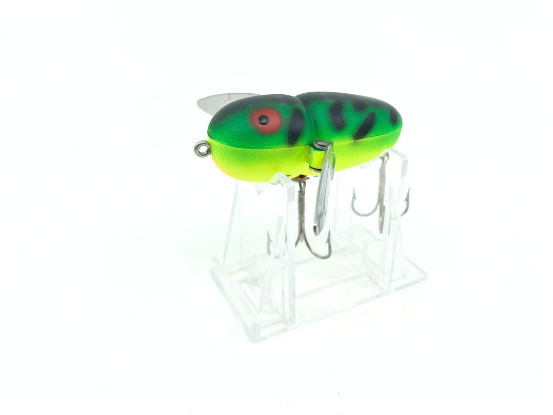Heddon Crazy Crawler 9120 GRA Fluorescent Green Crawdad Color