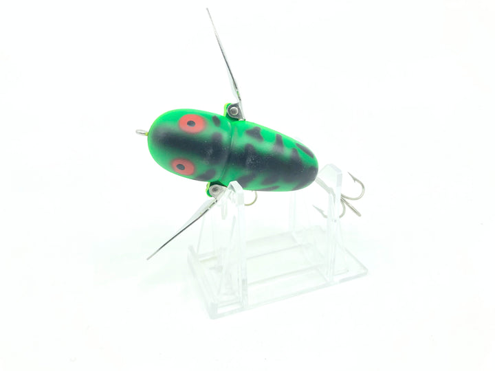 Heddon Crazy Crawler 9120 GRA Fluorescent Green Crawdad Color