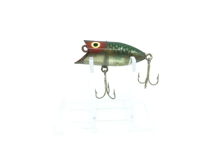 Heddon Tiny Lucky 13 in Green Scale Color