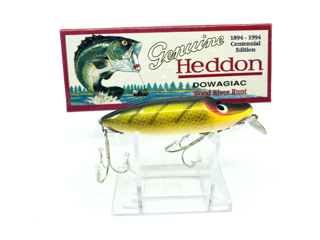 Heddon Centennial Edition Wood River Runt New in Box NO. 9400W-L Numbered!