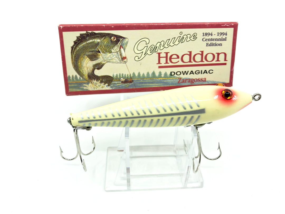 Heddon Centennial Edition Wood Zaragossa New in Box NO. X6500W-XRW Numbered!