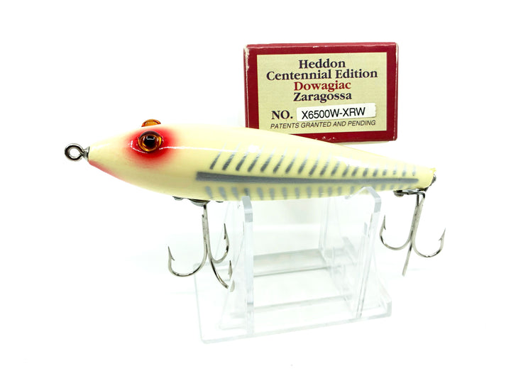 Heddon Centennial Edition Wood Zaragossa New in Box NO. X6500W-XRW Numbered!