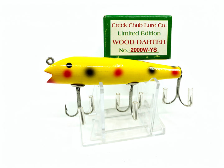 Creek Chub Wood Darter Limited Edition New in Box 2000W-YS Rare Color Numbered!