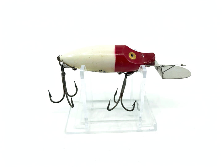 Heddon Go-Deeper River Runt Spook Red and White