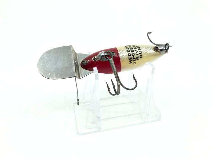 Heddon Go-Deeper River Runt Spook Red and White