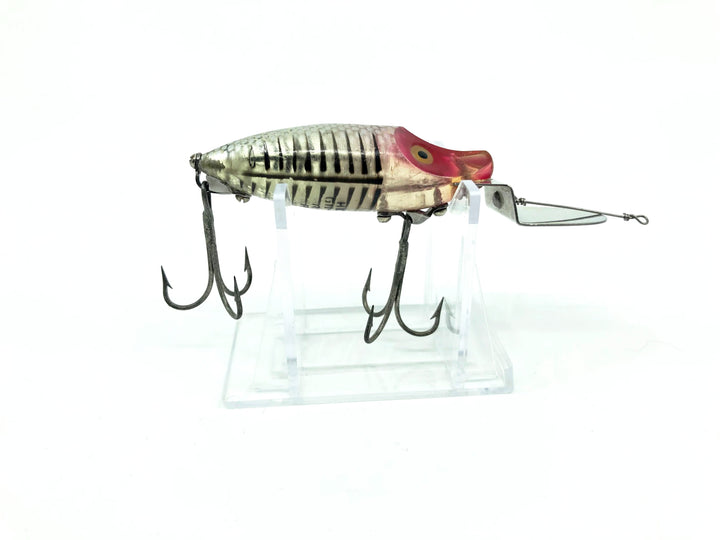 Heddon Go-Deeper River Runt Spook in XRS Silver Shore Color