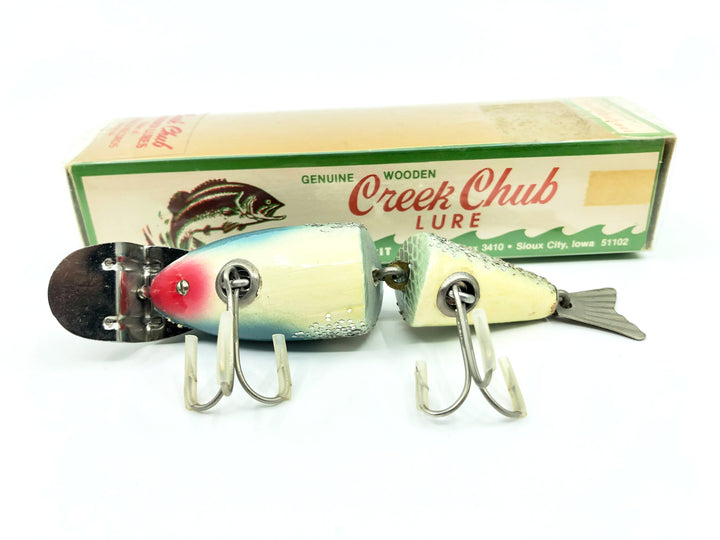 Vintage Creek Chub Wiggle Fish 2401 Blue Flash BFL Color with Box Tough