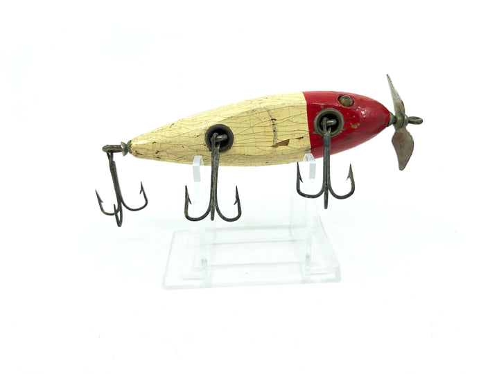 Creek Chub 1500 Injured Minnow Red and White Color 1502