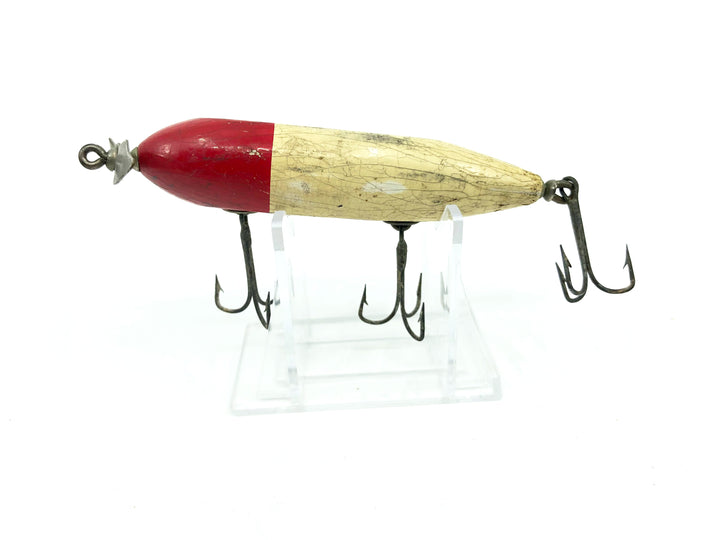 Creek Chub 1500 Injured Minnow Red and White Color 1502