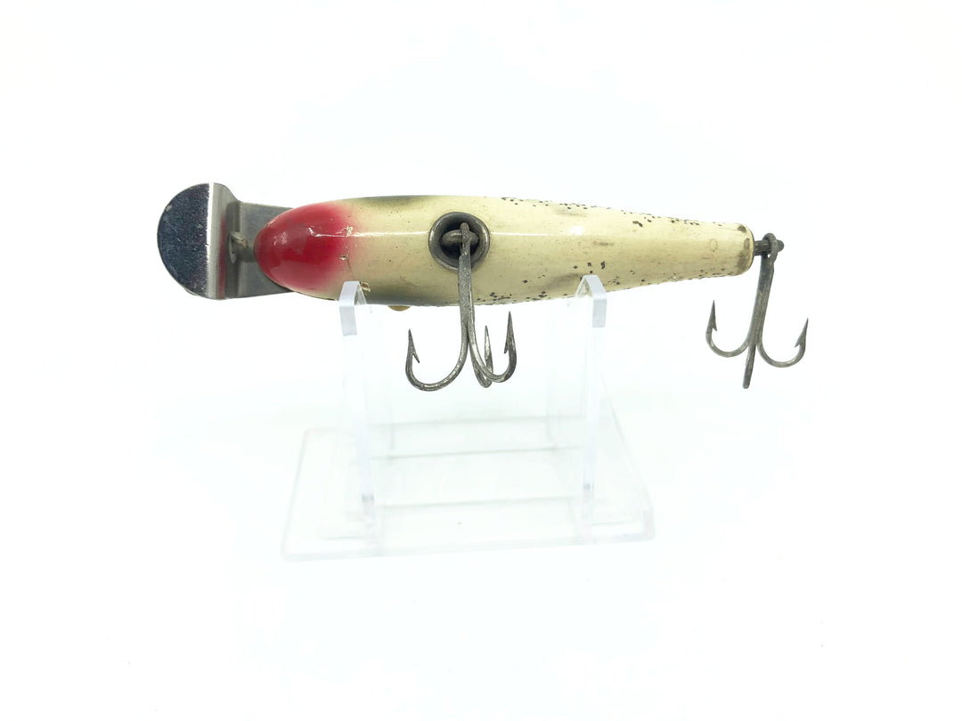 Creek Chub Baby Pikie 918 Silver Flash Color - Vintage Wooden Lure