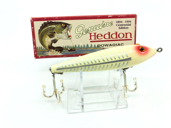 Heddon Centennial Edition Wood Zaragossa New in Box NO. X6500W-XRW Numbered!