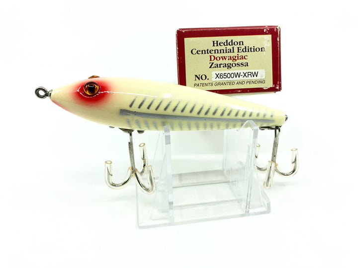 Heddon Centennial Edition Wood Zaragossa New in Box NO. X6500W-XRW Numbered!
