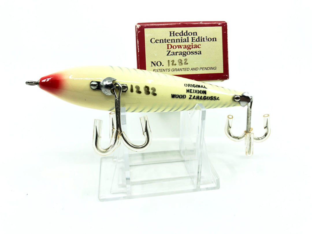 Heddon Centennial Edition Wood Zaragossa New in Box NO. X6500W-XRW Numbered!
