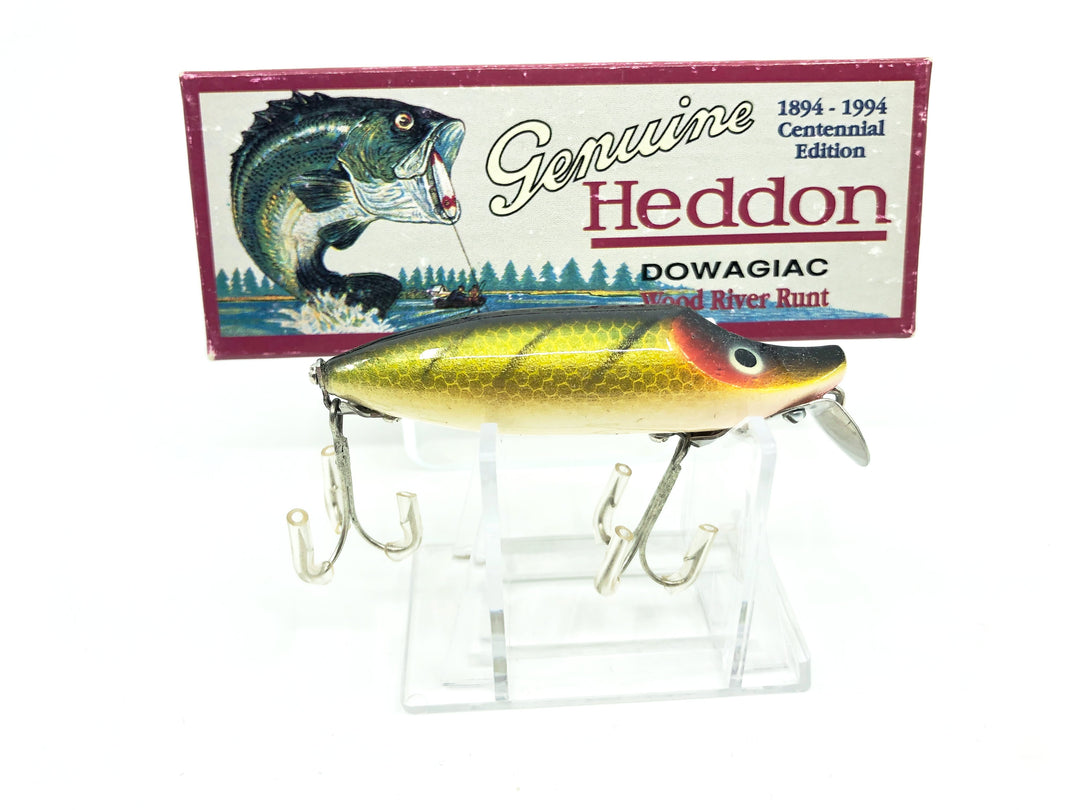 Heddon Centennial Edition Wood River Runt New in Box NO. 9400W-L Numbered!