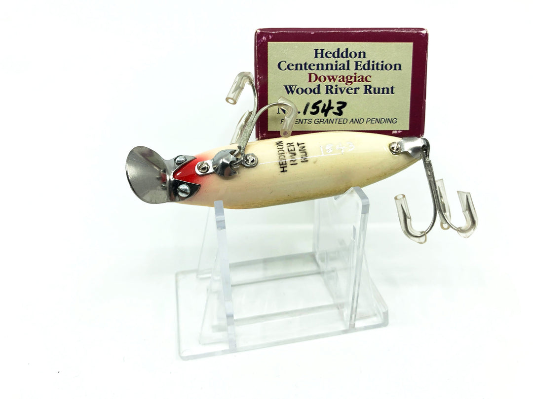 Heddon Centennial Edition Wood River Runt New in Box NO. 9400W-L Numbered!