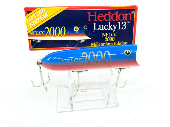 Heddon NFLCC 2000 Lucky 13 New in Box Millennium Edition Signed!