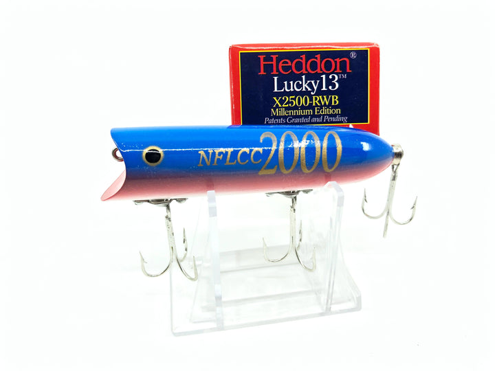 Heddon NFLCC 2000 Lucky 13 New in Box Millennium Edition Signed!