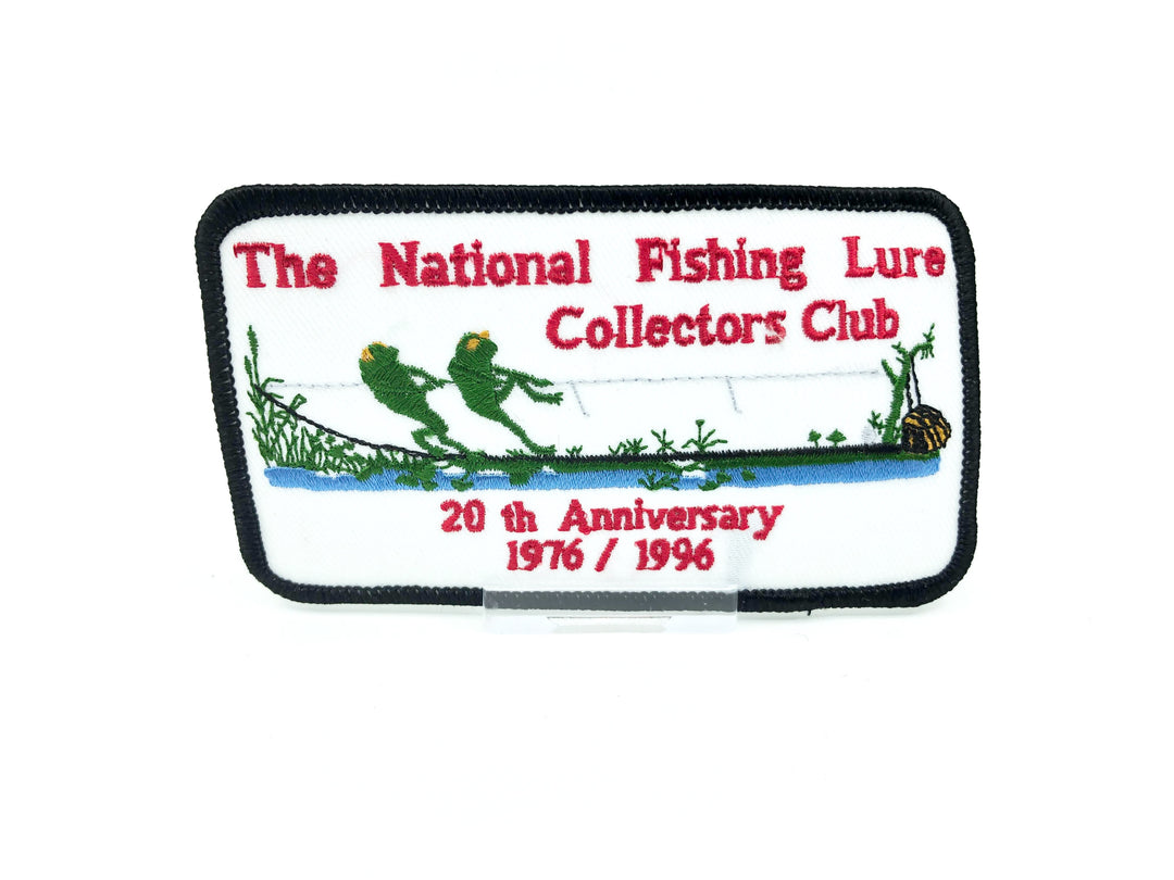 NFLCC Lure Collectors 1976-1996 20th Anniversary Logo Patch