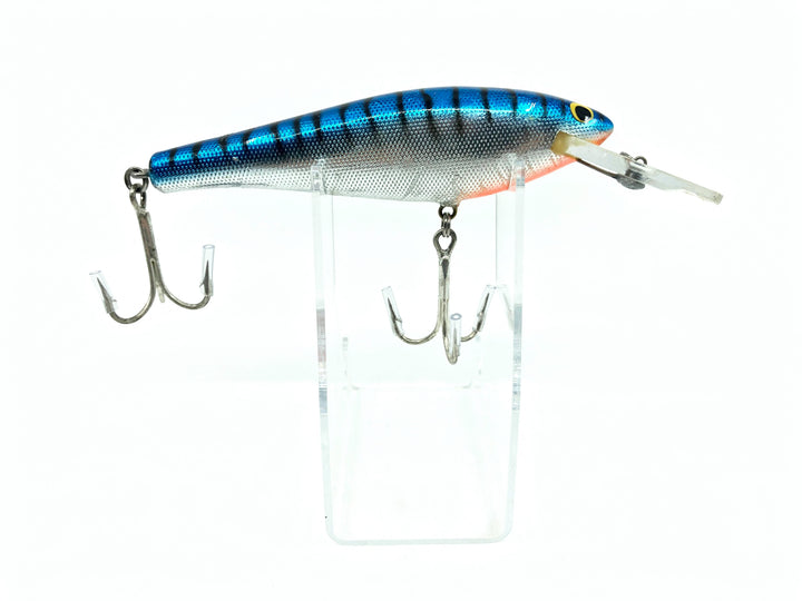 Bagley Vintage DB06 Blue Tiger on Silver Foil Color