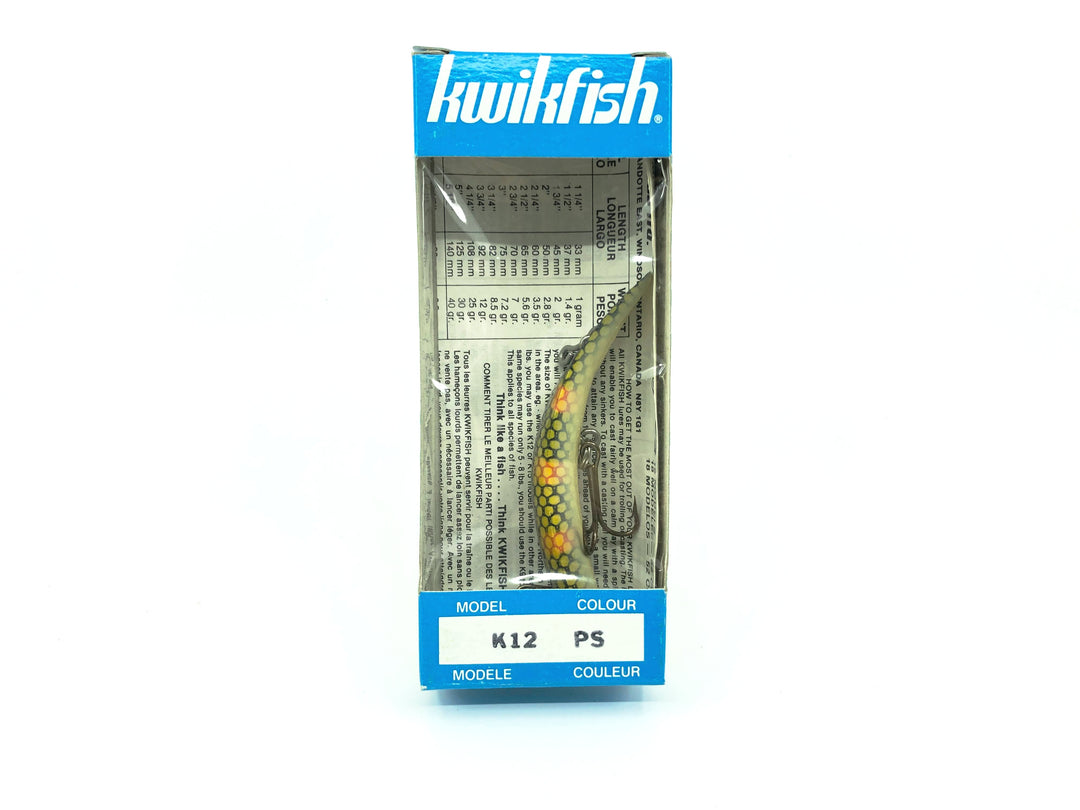 Kwikfish K12 PS Perch Scale Color New in Box Old Stock