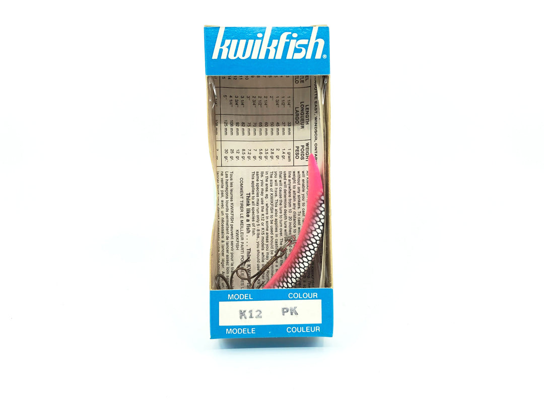 Kwikfish K12 PK Pink Color New in Box Old Stock