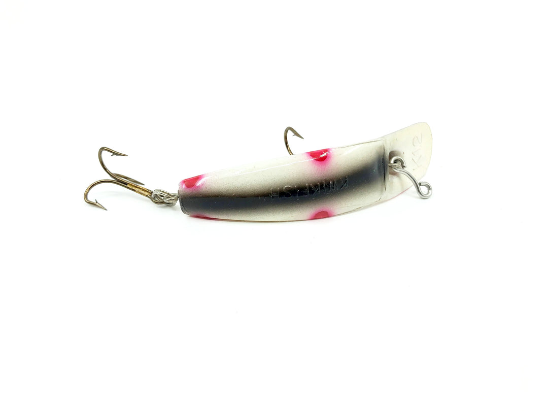 Kwikfish K12 WB White with Black Stripe Color New in Box Old Stock