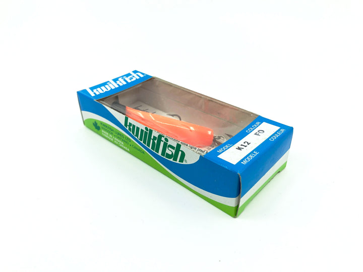 Kwikfish K12 FO Fire Orange Color New in Box Old Stock